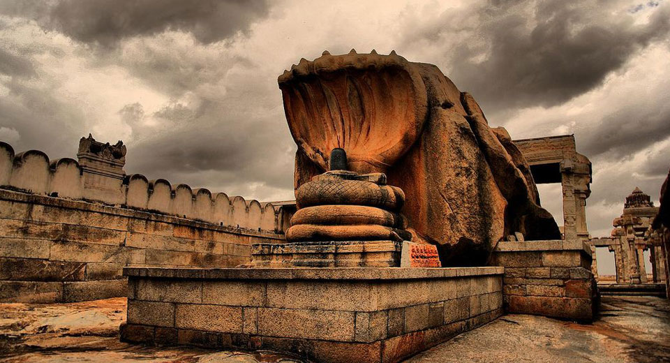 Shivalingam at Veerabhadra Temple Lepakshi