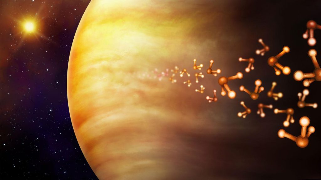 phosphine gas in the clouds of Venus