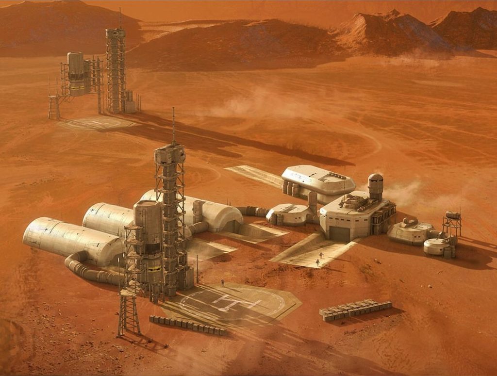 Mars base concept