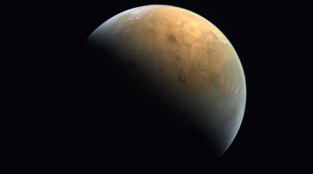 UAE Mars mission: First image of red planet received 